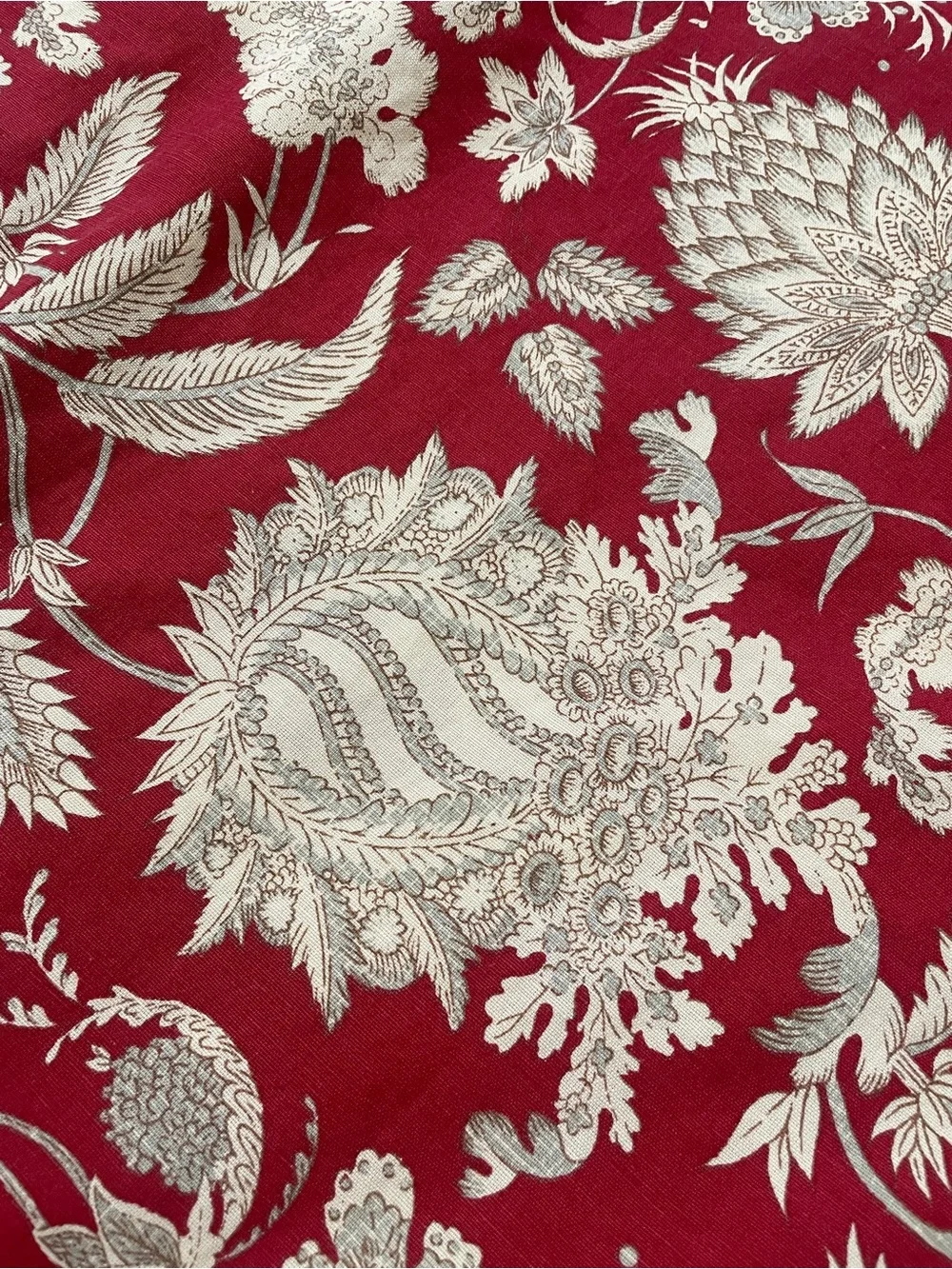 Pottery Barn rich red